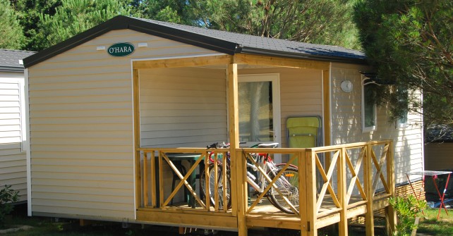Mobilhome 2 Zimmer mit Bergenblick (4/6 Personen)