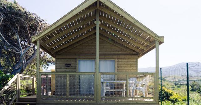 ECOLODGE <br><span class="subtitle-room">2 Schlafzimmer –ohne Wasser und Sanitäre – 6 Pers. max– Meerblick</span>